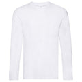 Front - Fruit of the Loom Mens Original Long-Sleeved T-Shirt