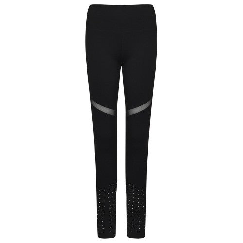 Front - Tombo Womens/Ladies Panelled Leggings
