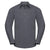 Front - Russell Collection Mens Polycotton Easy-Care Long-Sleeved Formal Shirt