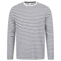 Front - SF Unisex Adult Striped Long-Sleeved T-Shirt