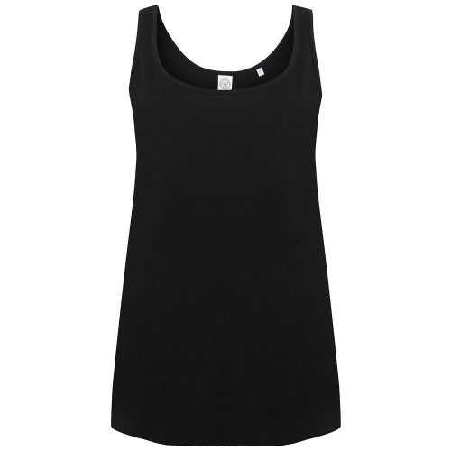 Front - SF Womens/Ladies Slounge Tank Top