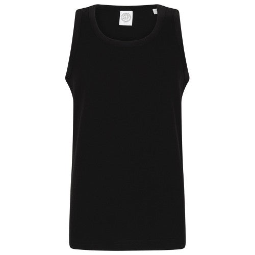 Front - SF Minni Childrens/Kids Feel Good Stretch Vest Top