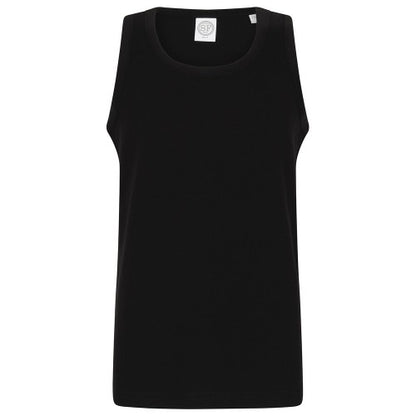 Front - SF Minni Childrens/Kids Feel Good Stretch Vest Top