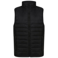 Front - Henbury Unisex Adult Pongee Padded Gilet