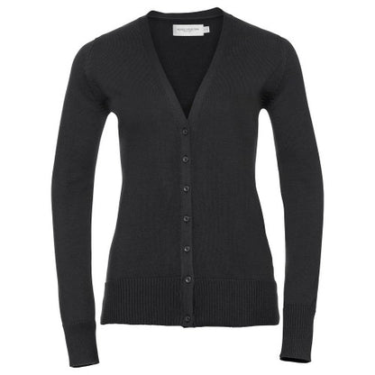 Front - Russell Collection Womens/Ladies Knitted Cardigan