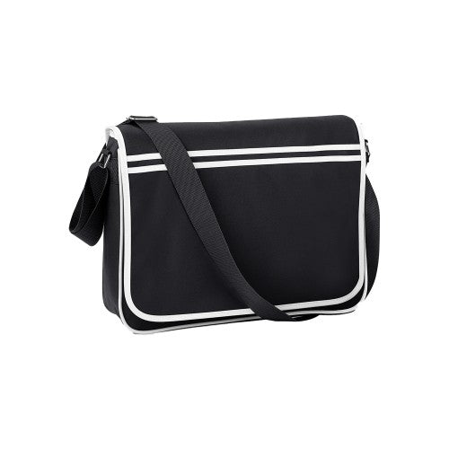 Front - Bagbase Retro Messenger Bag