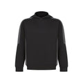 Black-Gold - Front - Finden & Hales Childrens-Kids Team Contrast Hoodie