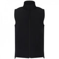 Front - PRO RTX Mens Softshell 2 Layer Gilet