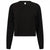 Front - SF Womens/Ladies Slounge Cropped Sweatshirt