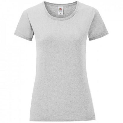 Front - Fruit of the Loom Womens/Ladies Iconic T-Shirt
