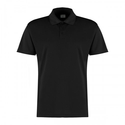 Front - Kustom Kit Mens Cooltex Plus Micro Mesh Regular Polo Shirt