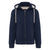 Front - Kariban Mens Vintage Heather Sherpa Lined Fleece Jacket