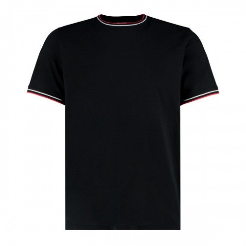 Front - Kustom Kit Mens Tipped Fashion T-Shirt