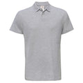 Front - B&C Mens ID.001 Heather Polo Shirt