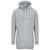 Front - Awdis Womens/Ladies Heather Relaxed Fit Hoodie Dress