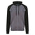 Front - Awdis Unisex Adult Baseball Full Zip Hoodie