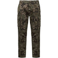 Front - Kariban Mens Twill Camo Cargo Trousers