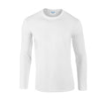 Front - Gildan Unisex Adult Softstyle Long-Sleeved T-Shirt