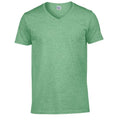 Front - Gildan Mens Softstyle V Neck T-Shirt