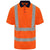 Front - PRO RTX Unisex Adult High Visibility Birdseye Polo Shirt