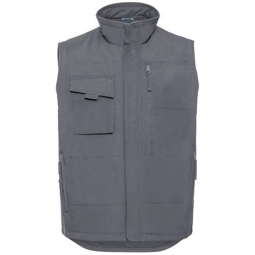 Front - Russell Mens Heavy Duty Gilet