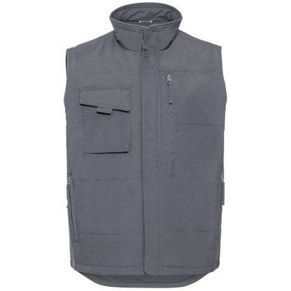 Front - Russell Mens Heavy Duty Gilet