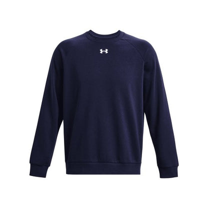 Front - Under Armour Unisex Adult Rival Fleece Crew Neck Sweatshirt