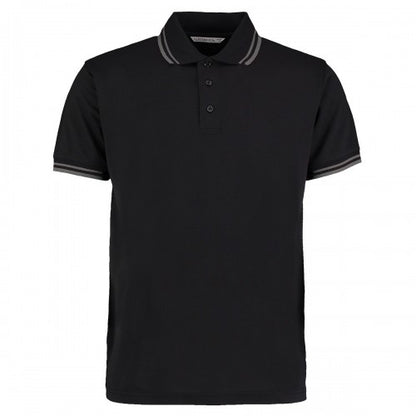 Front - Kustom Kit Mens Tipped Classic Polo Shirt