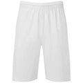 Front - Fruit of the Loom Mens Iconic Jersey Shorts