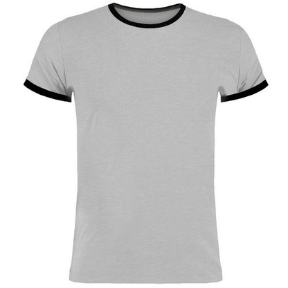 Front - Kustom Kit Mens Ringer Fashion T-Shirt