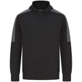 Front - Finden & Hales Unisex Adult Team Contrast Panel Hoodie