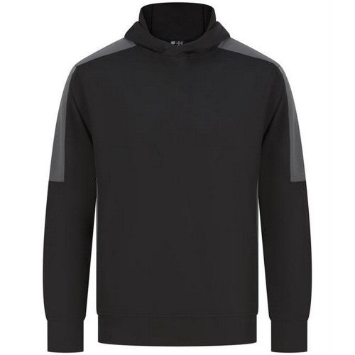 Front - Finden & Hales Unisex Adult Team Contrast Panel Hoodie