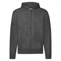 Front - Fruit of the Loom Mens Heather Hoodie