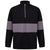 Front - Front Row Unisex Adult Panelled Quarter Zip Jumper