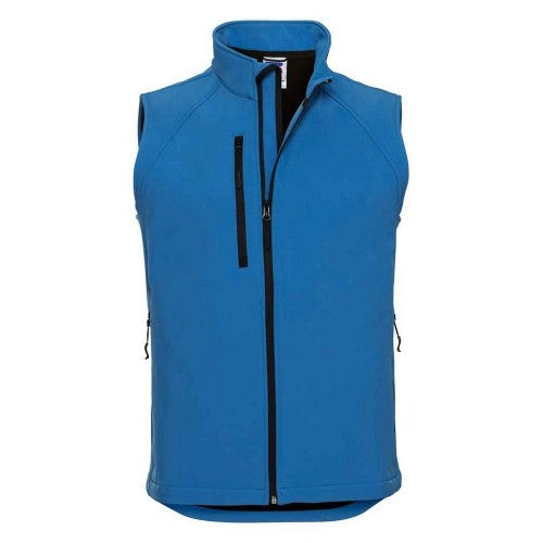 Front - Russell Mens Softshell Gilet
