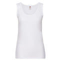 Front - Fruit of the Loom Womens/Ladies Valueweight Lady Fit Vest Top