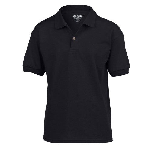 Front - Gildan Childrens/Kids Dryblend Jersey Knitted Polo Shirt