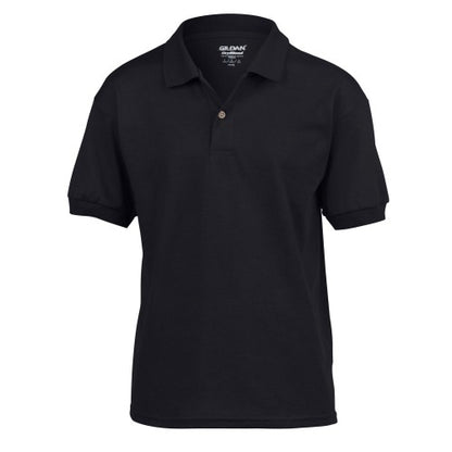 Front - Gildan Childrens/Kids Dryblend Jersey Knitted Polo Shirt