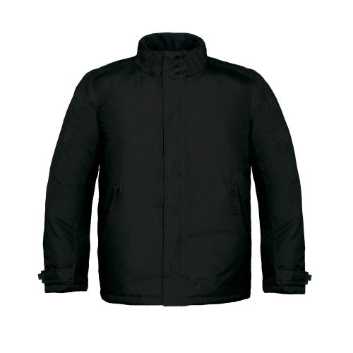 Front - B&C Mens Real+ Waterproof Padded Jacket