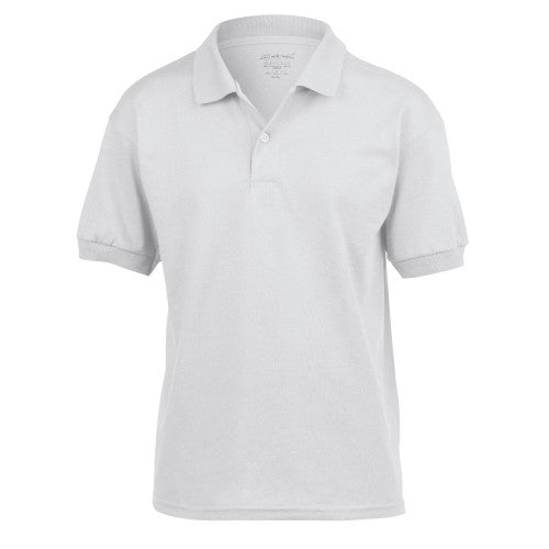 Front - Gildan Childrens/Kids Dryblend Jersey Knitted Polo Shirt