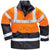 Front - Portwest Unisex Hard-wearing Hi Vis Traffic Jacket / Safetywear / Workwear