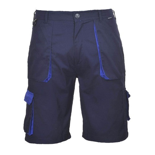 Front - Portwest Mens Contrast Workwear Shorts