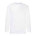 Front - Fruit of the Loom Mens Valueweight Long-Sleeved T-Shirt