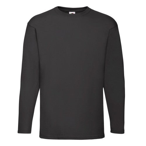 Front - Fruit Of The Loom Mens Valueweight Long-Sleeved T-Shirt