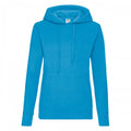 Front - Fruit of the Loom Womens/Ladies Classic 80/20 Lady Fit Hoodie