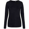 Front - Awdis Womens/Ladies Triblend Long-Sleeved T-Shirt