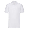 Front - Fruit of the Loom Mens Plain Heavyweight Polo Shirt