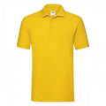 Front - Fruit of the Loom Mens Premium Pique Polo Shirt