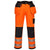 Front - Portwest Mens Hi-Vis Regular Rail Trousers