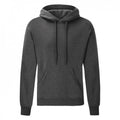 Front - Fruit of the Loom Mens Classic Heather Hoodie